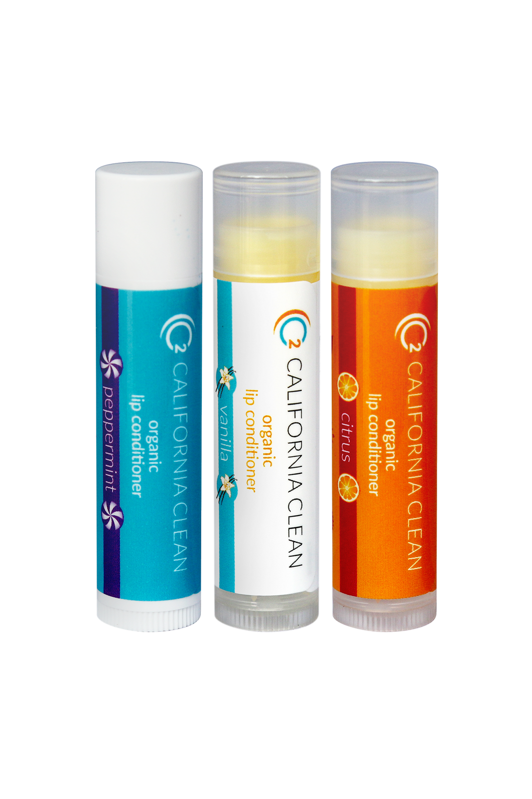 Organic Moisturizing Anti-Aging Lip Conditioner Trio 